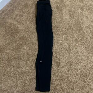 Lululemon Base Pace HR Tight 28” Black Leggings Size 6